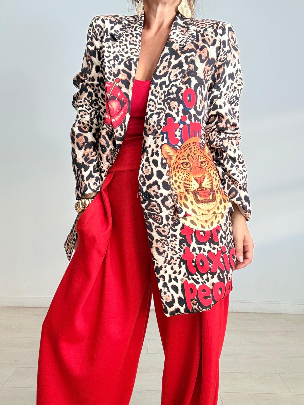 MAXI BLAZER TOXIC PEOPLE