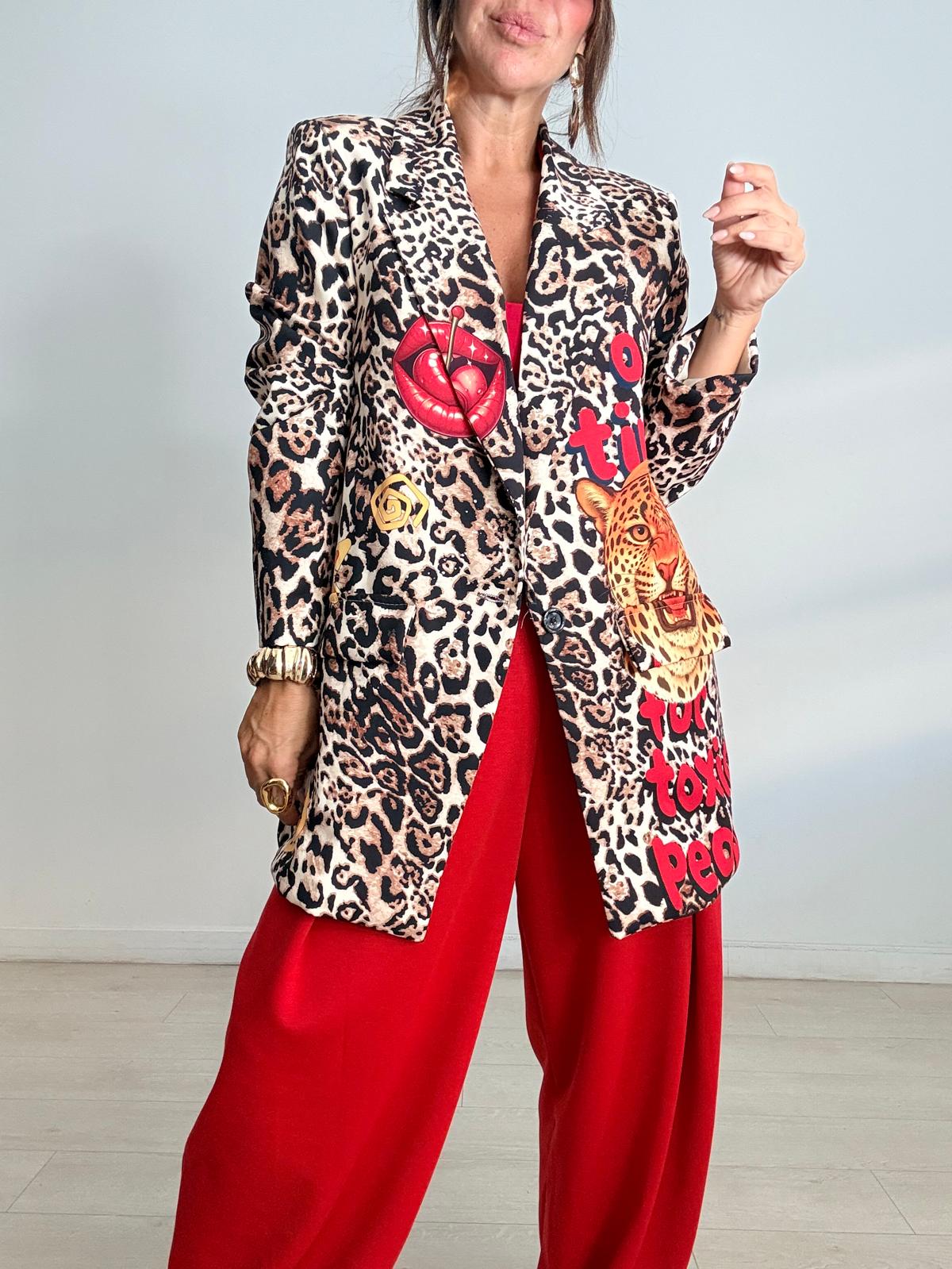MAXI BLAZER TOXIC PEOPLE