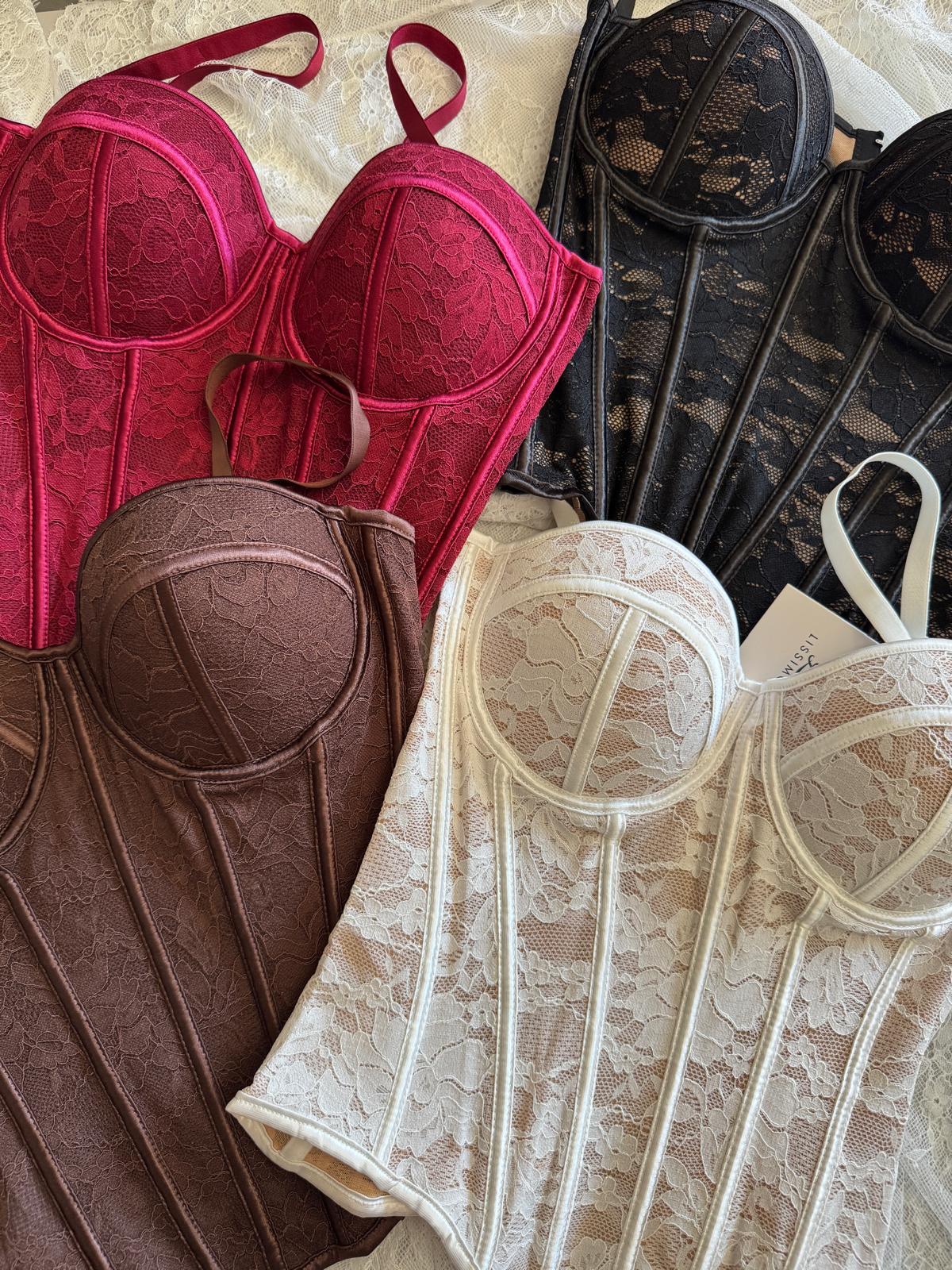 CORSET ENCAJE BIBIAN