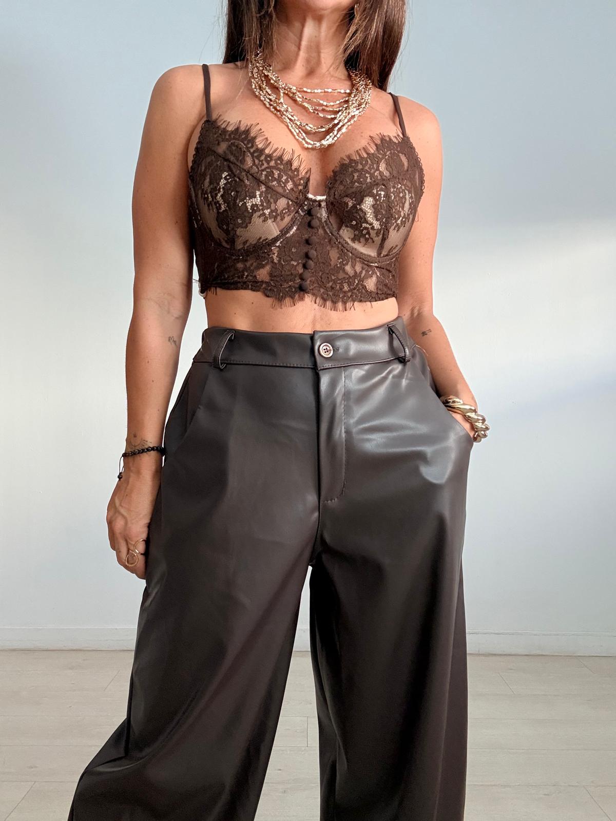 PANTALÓN BALLOON POLIPIEL CASSIE