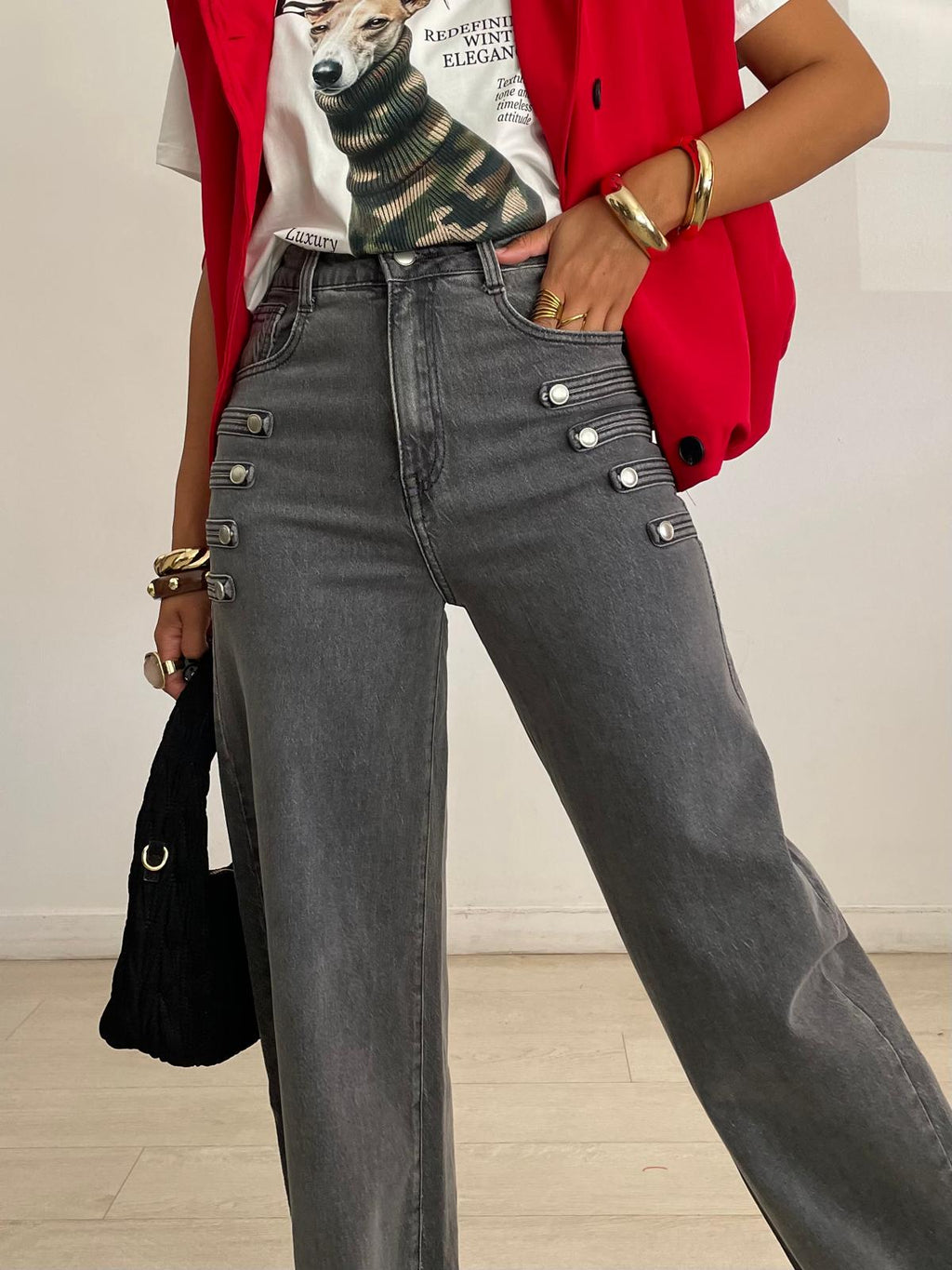 JEANS NAPOLEON GRIS