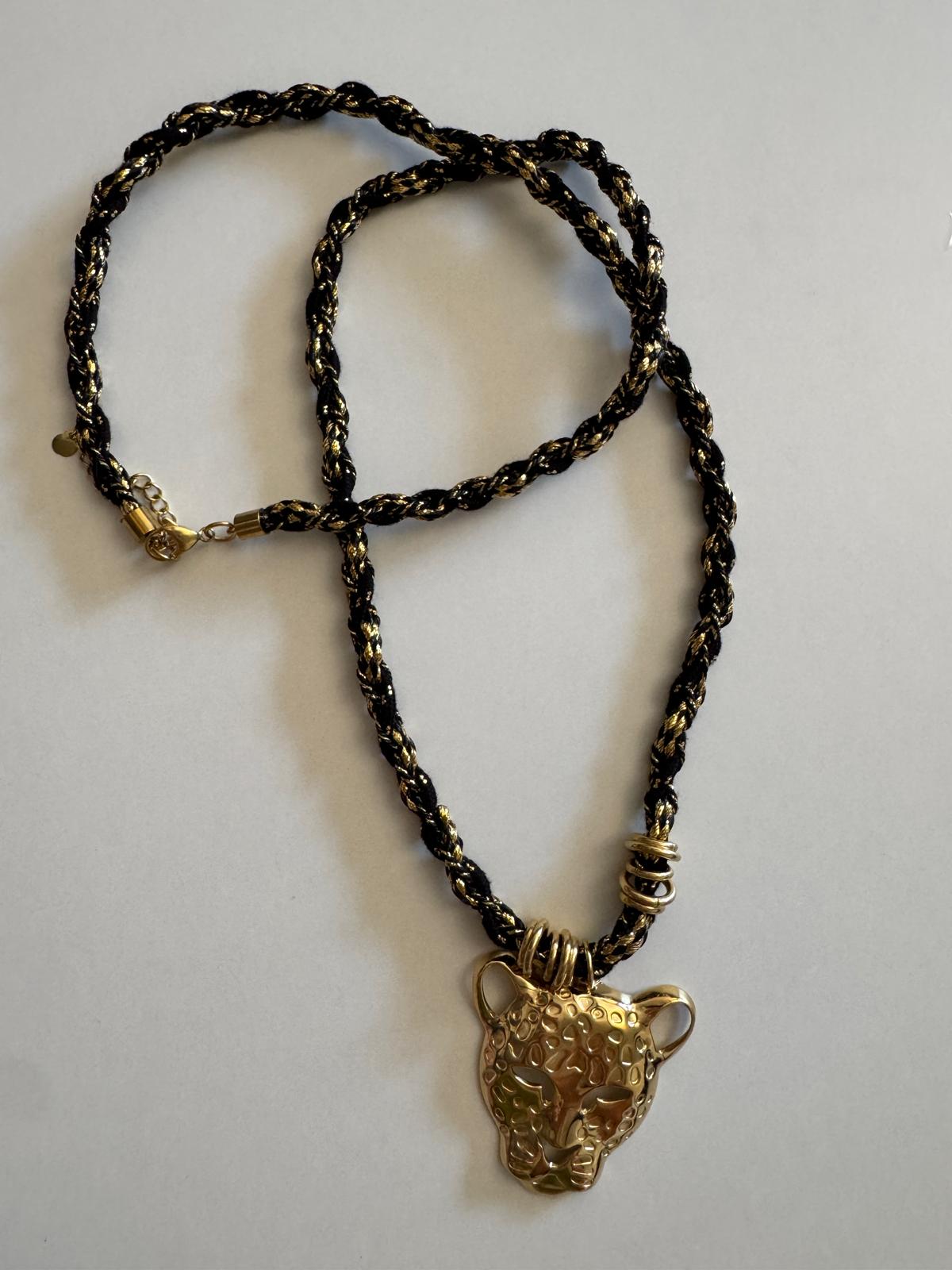 COLLAR TRENZADO FELINE