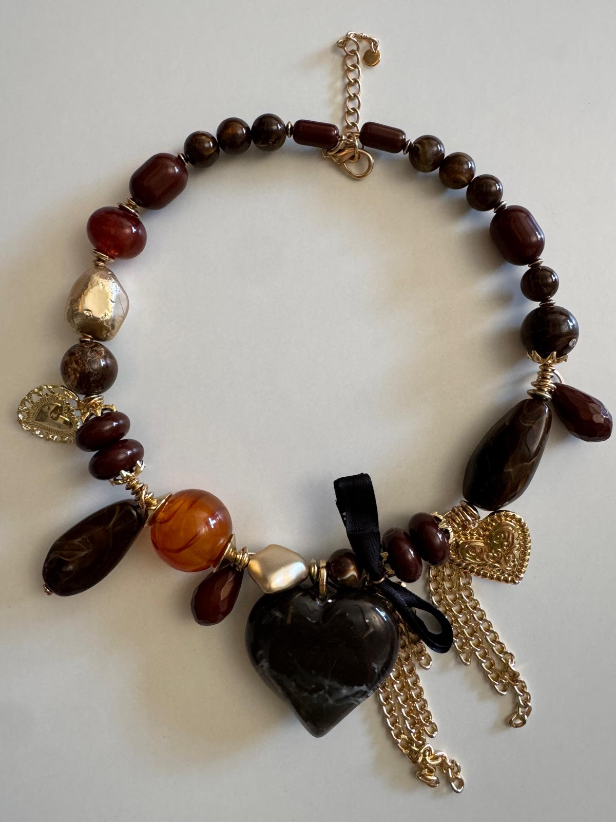 COLLAR CHARMS & CORAZÓN