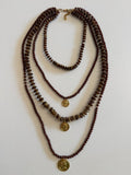 COLLAR MULTICAPA MONEDAS