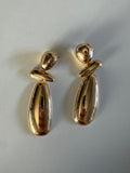PENDIENTES ÓVALO TWIST