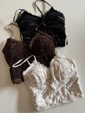 TOP BRALETTE AJUSTABLE TERCIOPELO