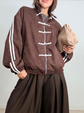 CHAQUETA ANTELINA RETRO ALAMARES