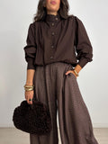 PANTALON BALLOON CUADROS GRACE