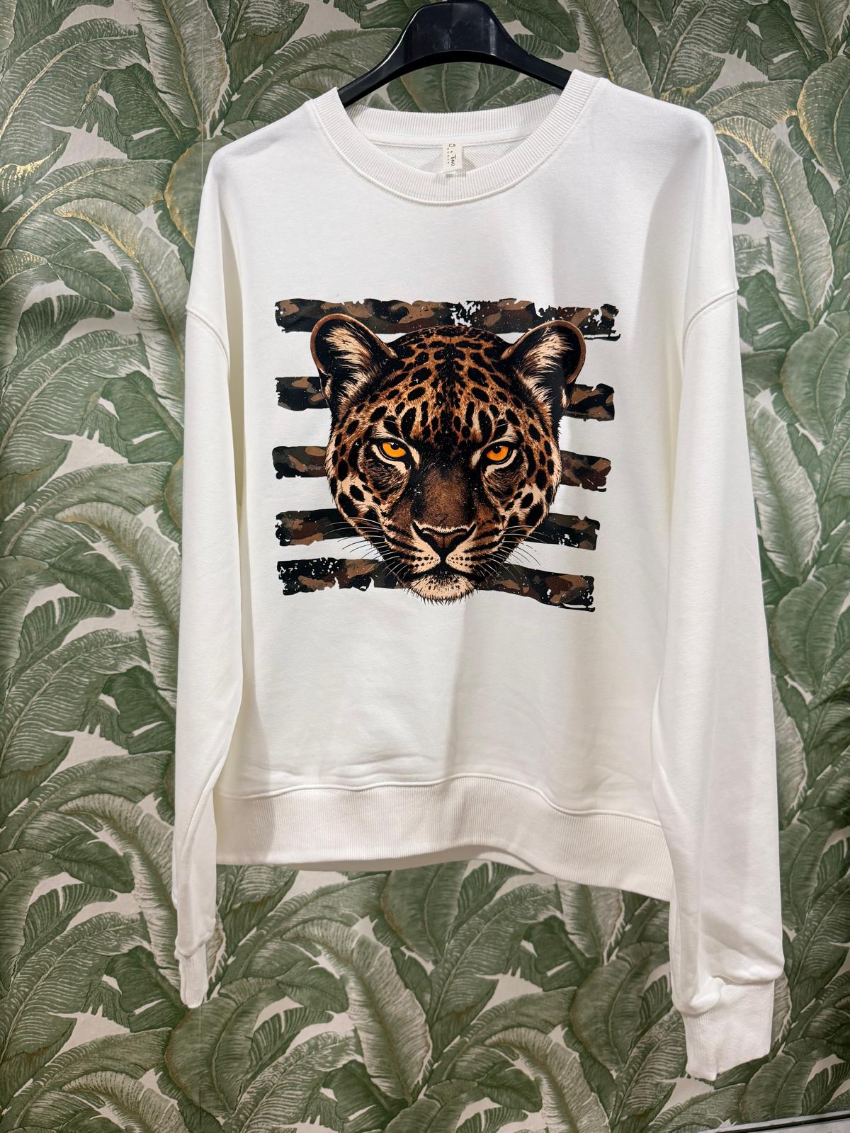 SUDADERA ALGODÓN CAMUFLAJE FELINE