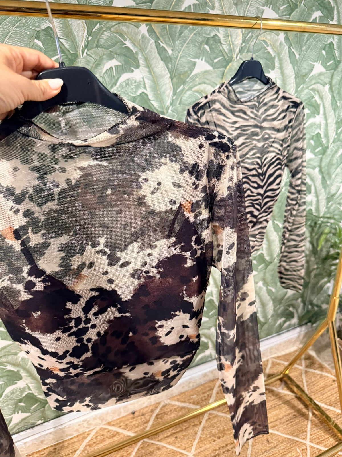 CAMISETA + TOP TULL ANIMAL PRINT