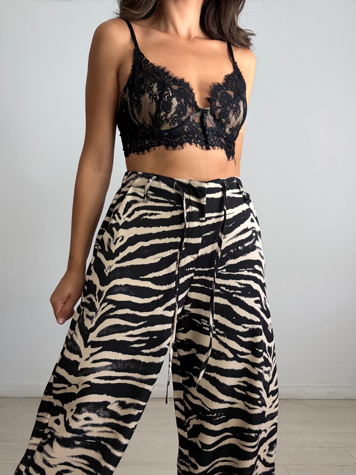 PANTALÓN CEBRA + CORDON