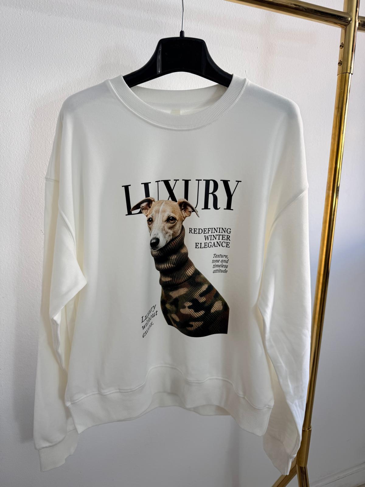 SUDADERA ALGODÓN LUXURY