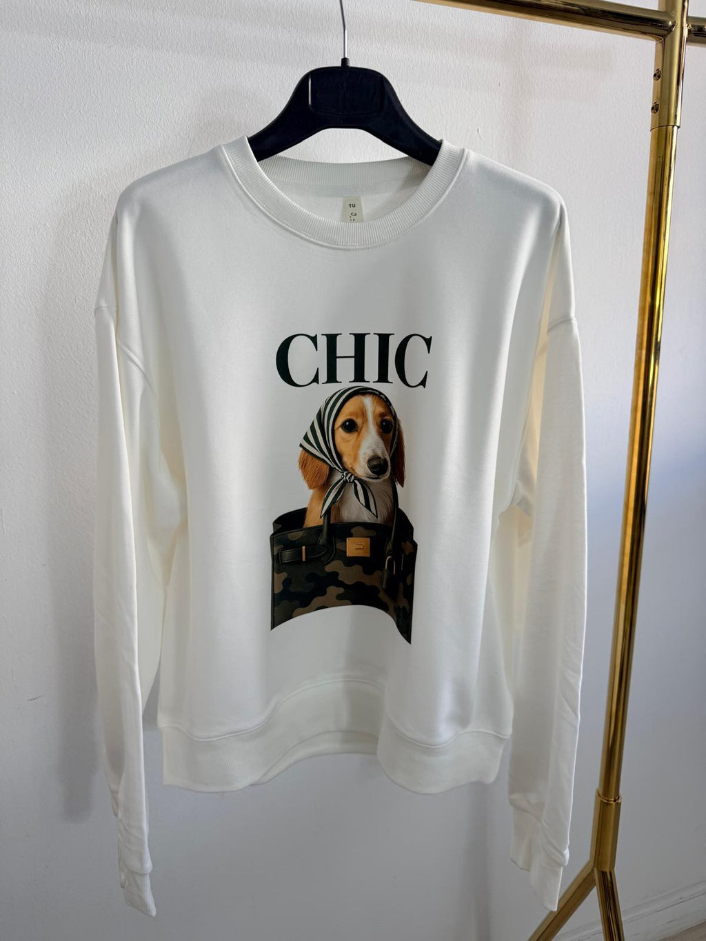 SUDADERA ALGODÓN CHIC