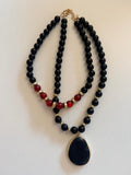 COLLAR DOBLE PIEDRA