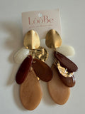 PENDIENTES LARGOS TRICOLOR