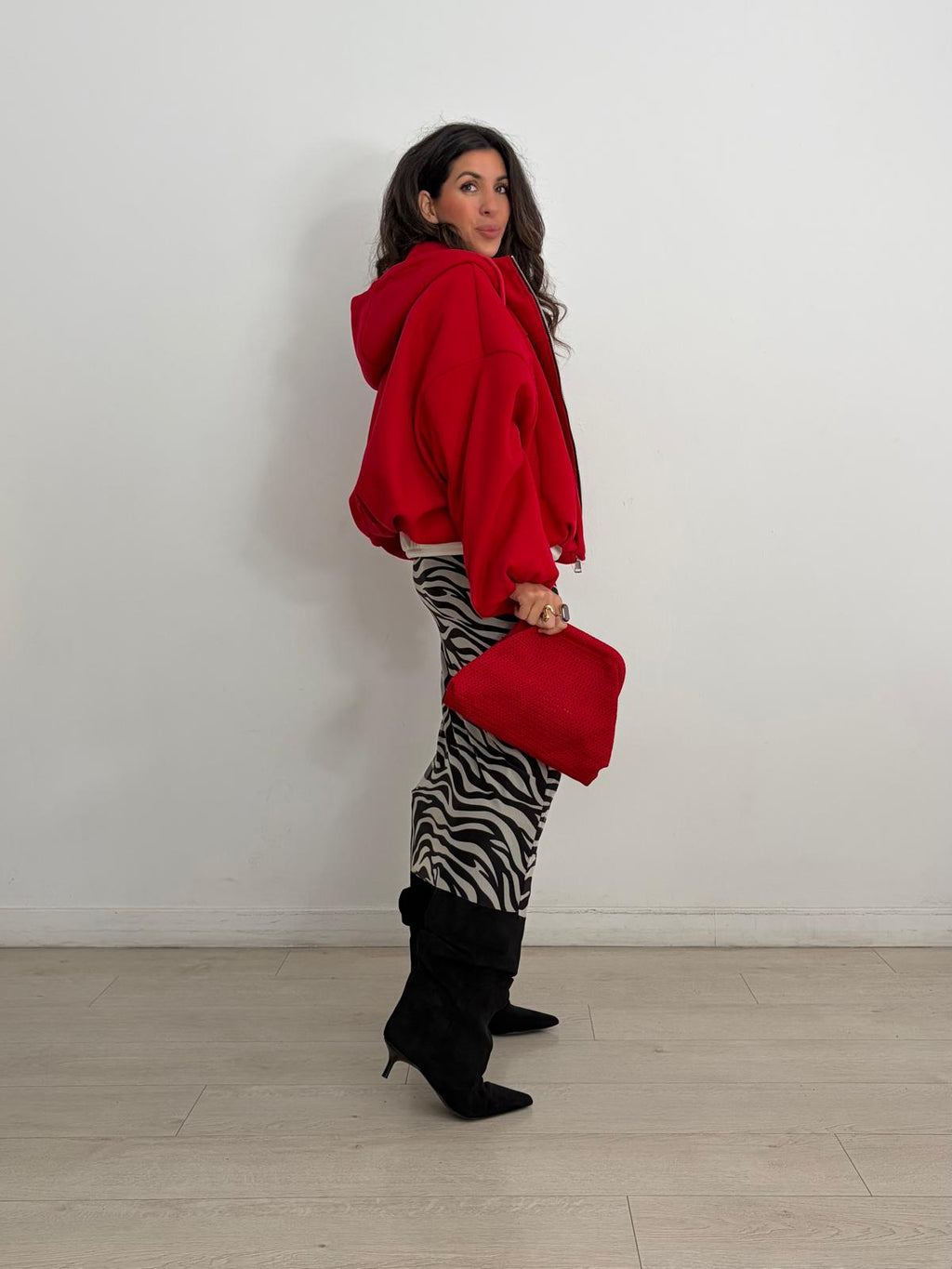 CHAQUETA CREMALLERA+CAPUCHA