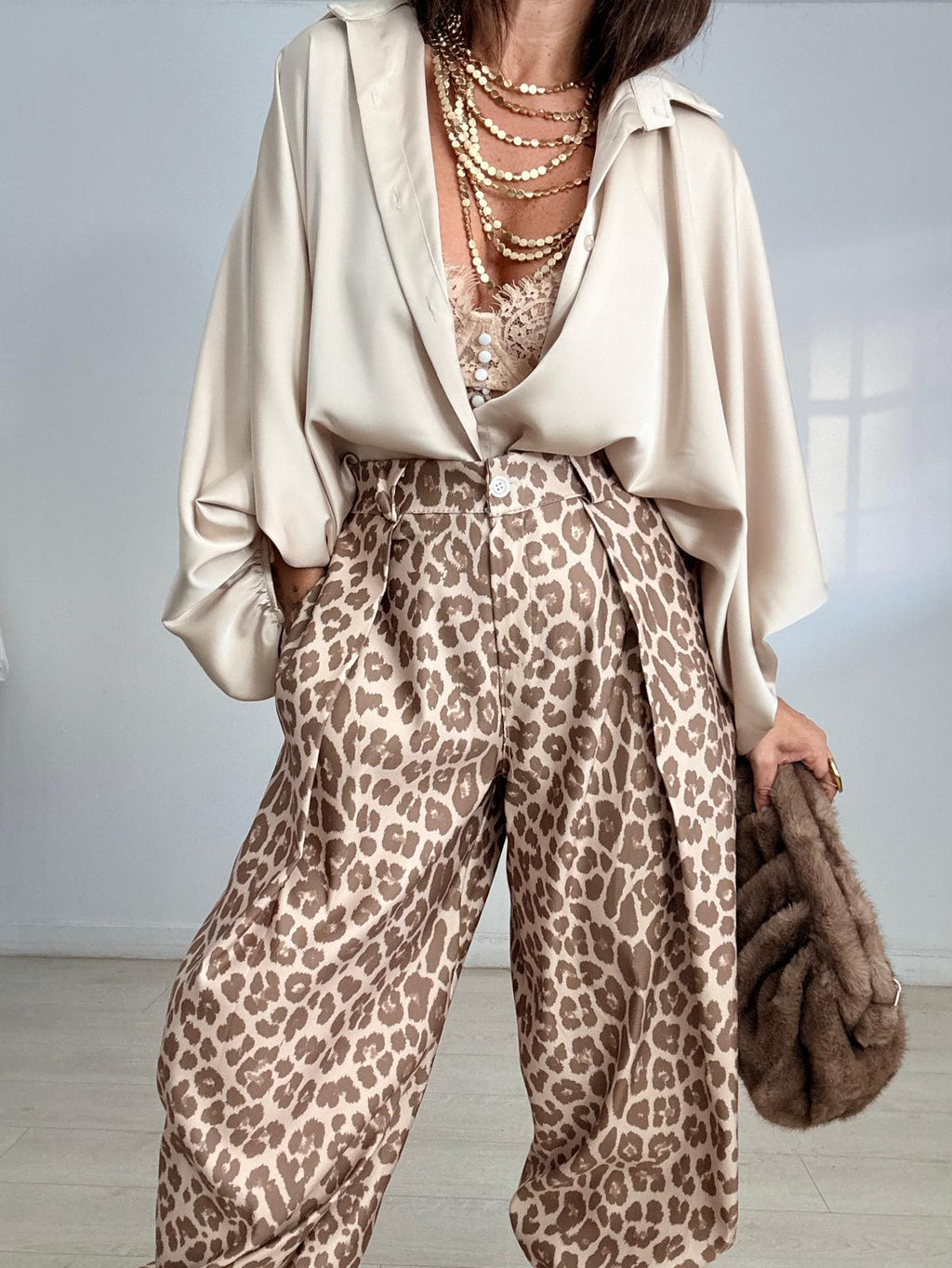 PANTALÓN BARREL ANIMAL PRINT