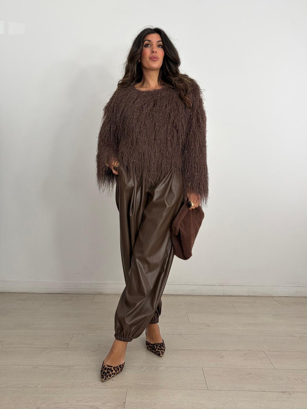 PANTALON BALLOON POLIPIEL  BOMBACHO