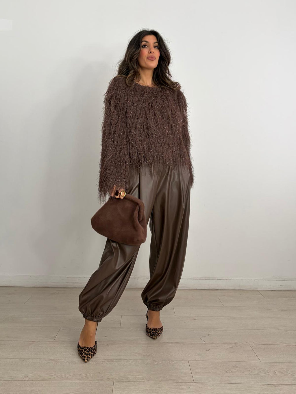 PANTALON BALLOON POLIPIEL  BOMBACHO