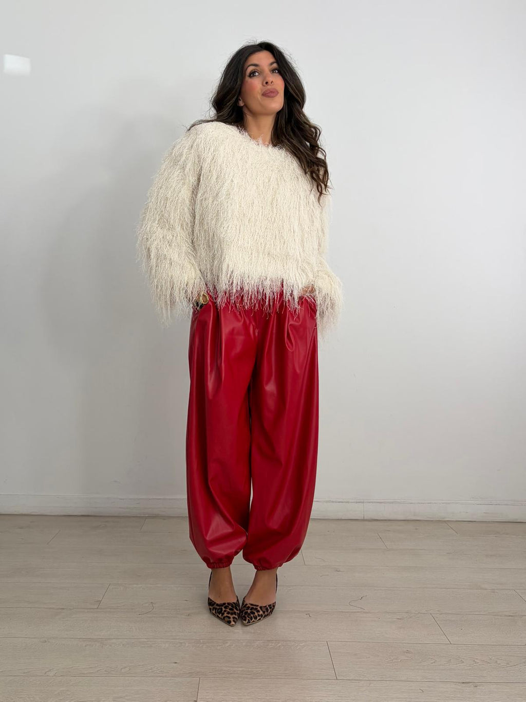 PANTALON BALLOON POLIPIEL  BOMBACHO