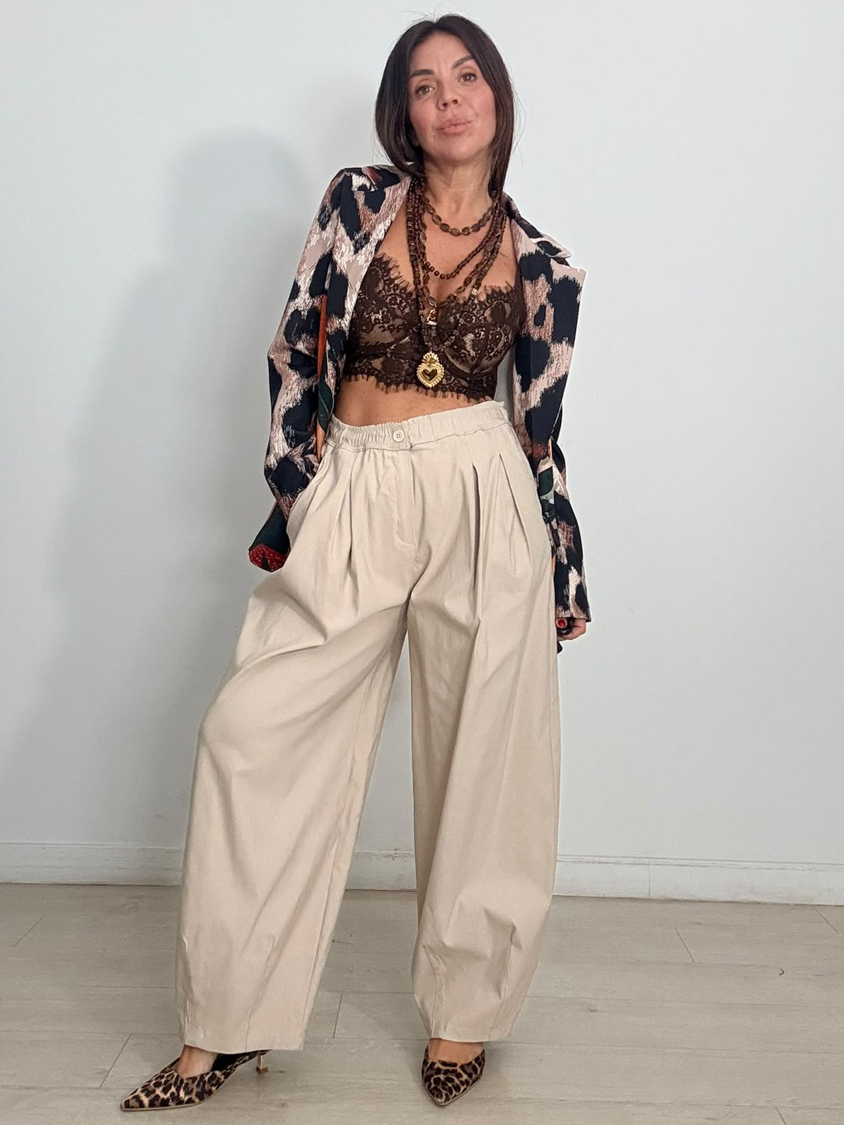 PANTALÓN FLUIDO CINTURA ELÁSTICA EMILY