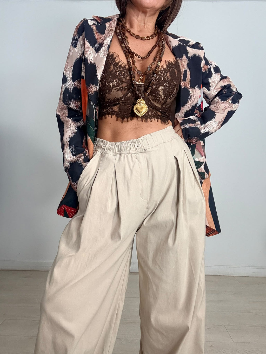 PANTALÓN FLUIDO CINTURA ELÁSTICA EMILY