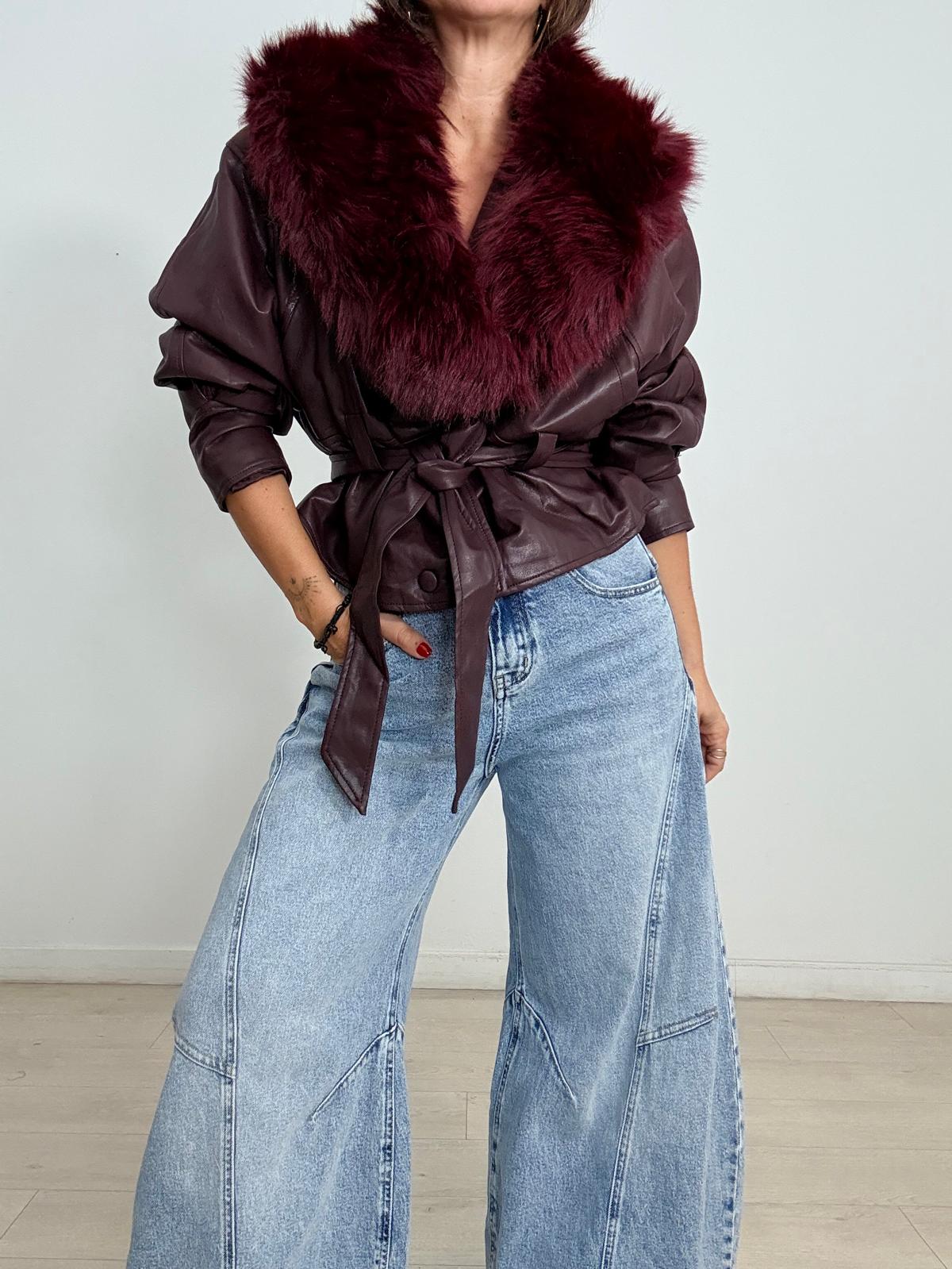 JEANS CLAROS BALLOON TIRO ALTO