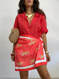 FALDA LAZADA TIGRES CORAL