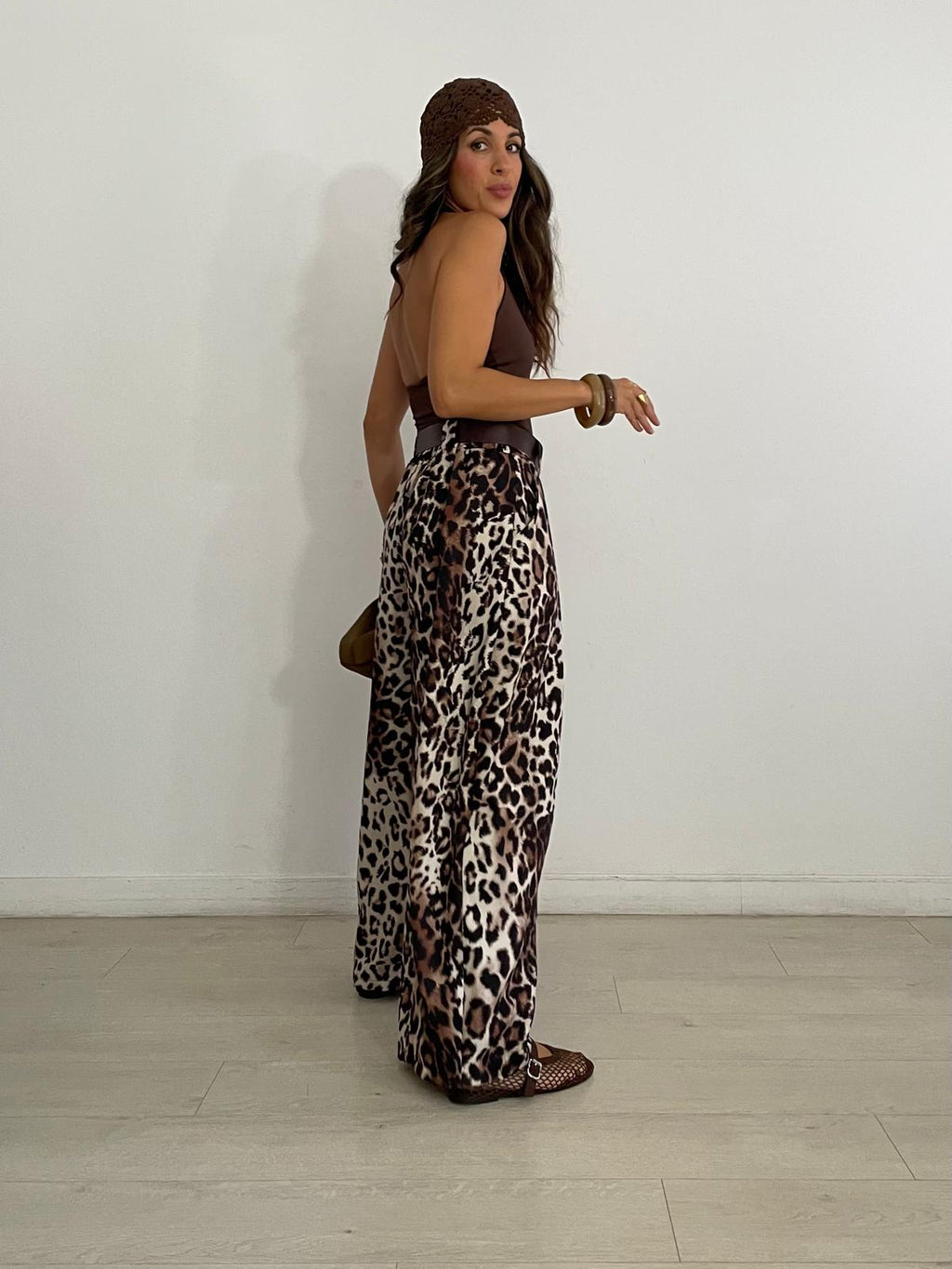 PANTALÓN BALLOON LEOPARDO + CINTURÓN