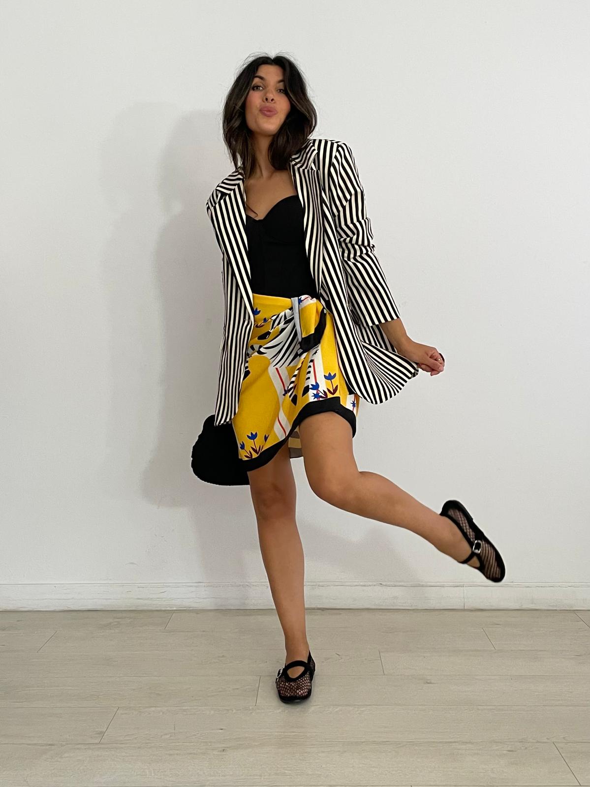 MAXI BLAZER RAYAS