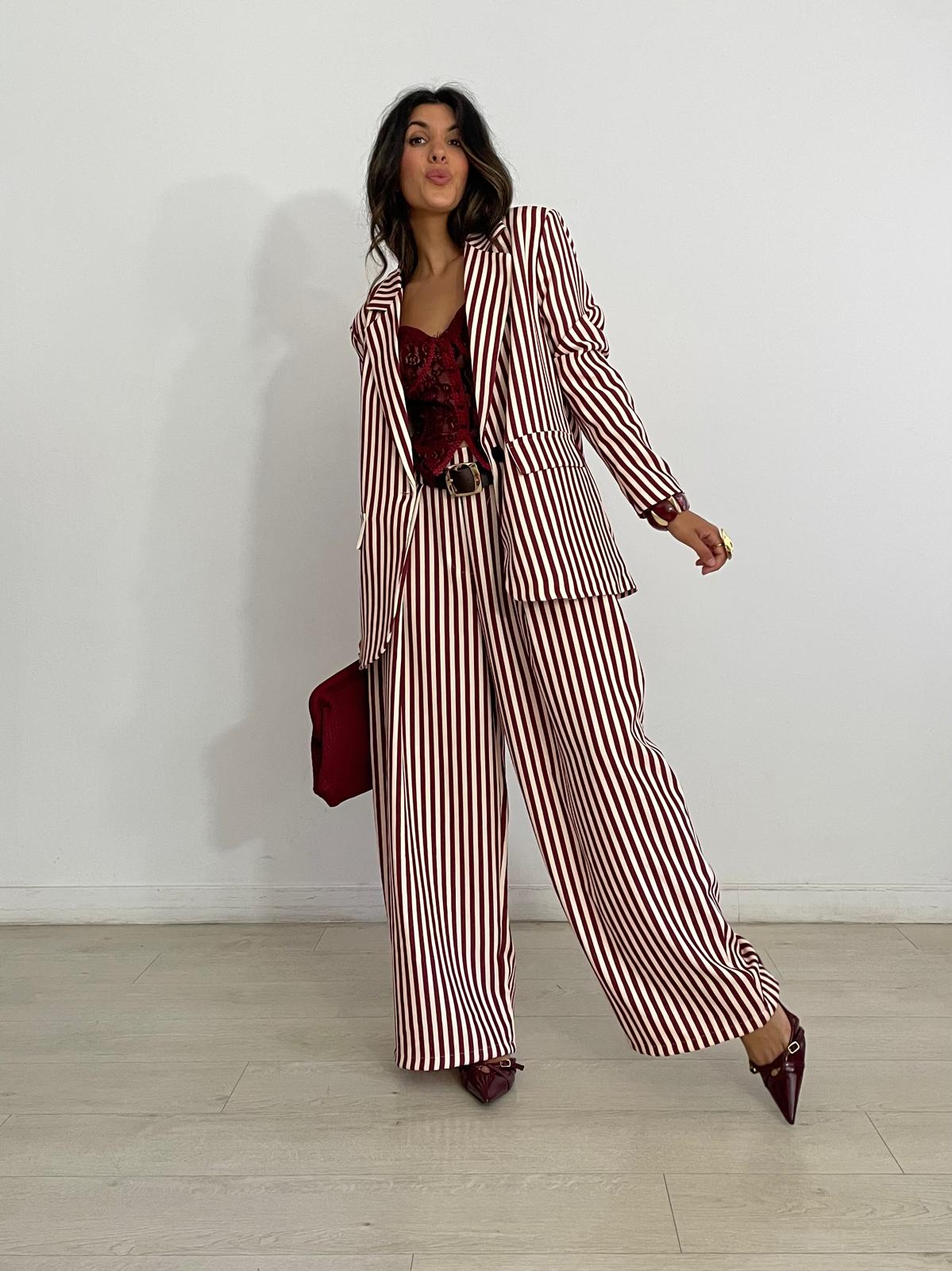 MAXI BLAZER RAYAS