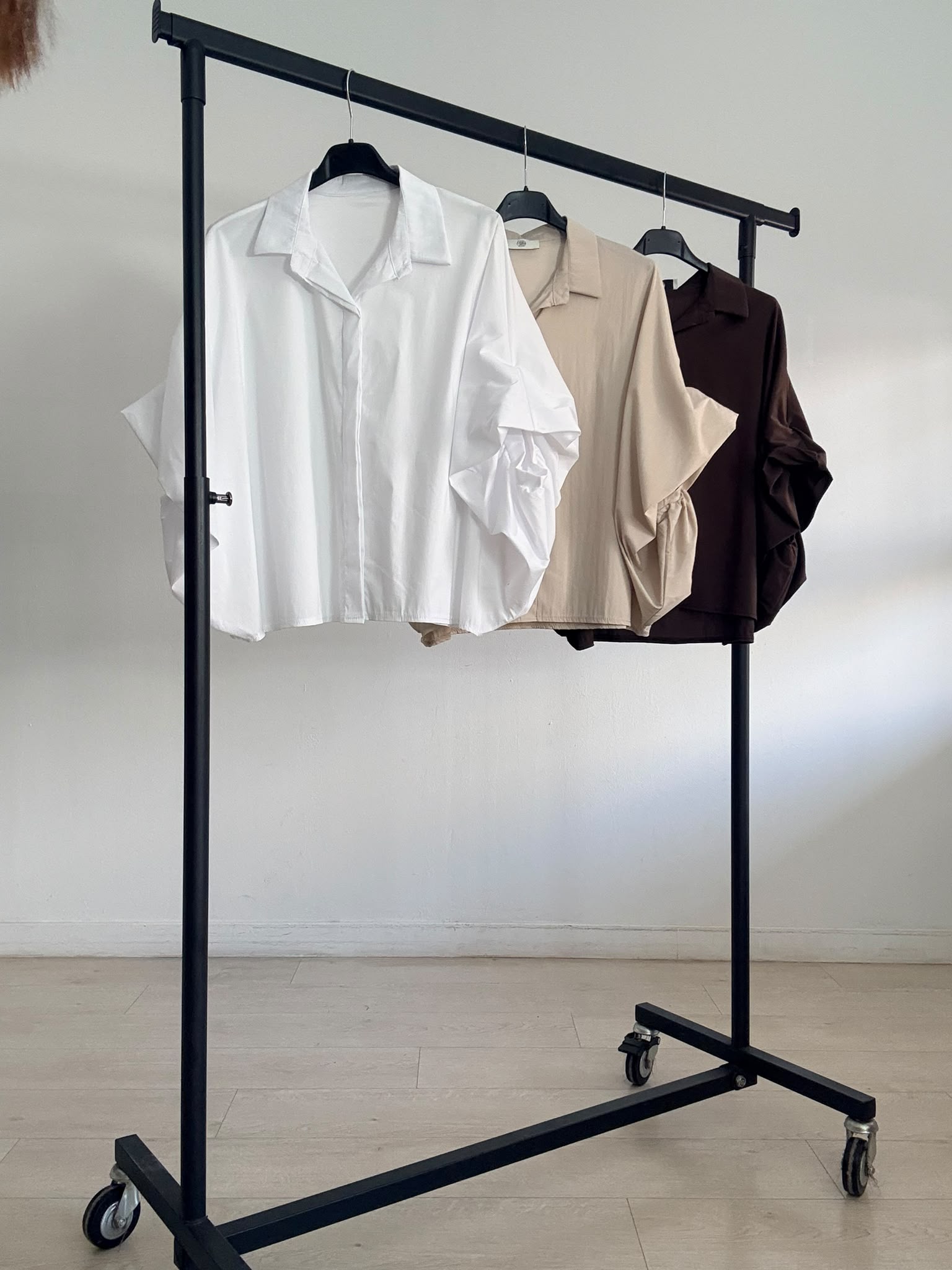 CAMISA CORTA OVERSIZE
