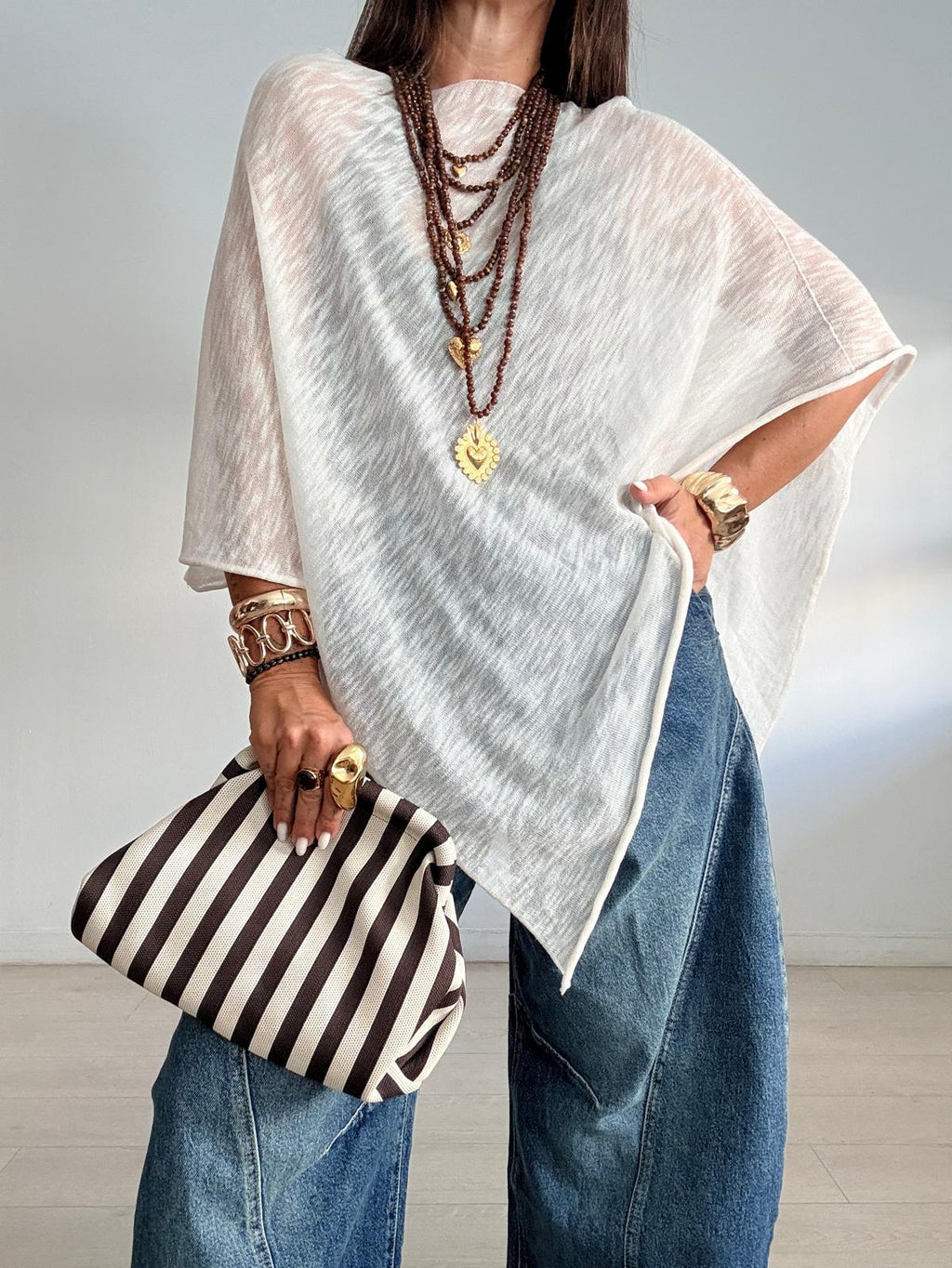 BOLSO RAYITAS CLUTCH