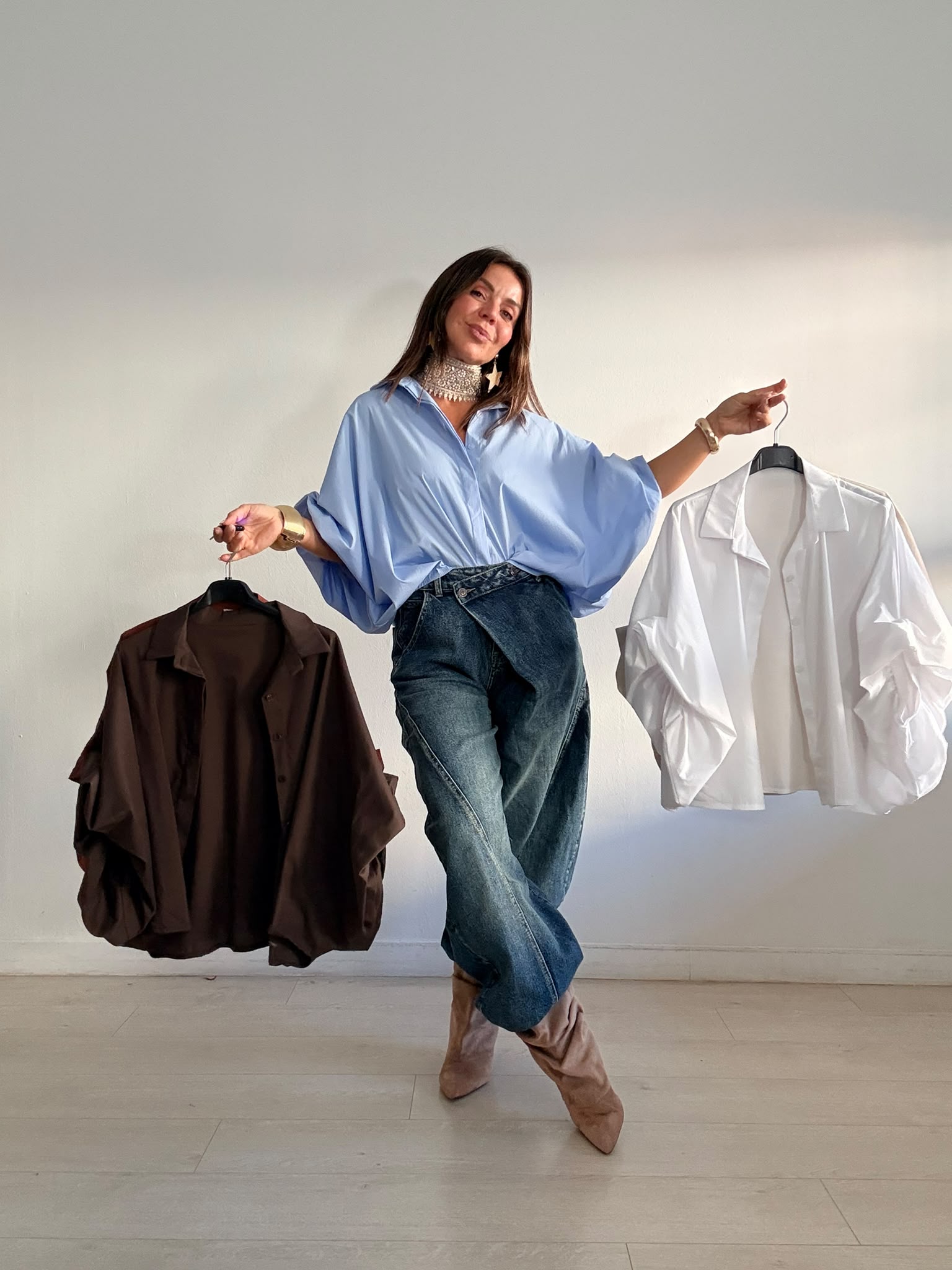 CAMISA CORTA OVERSIZE