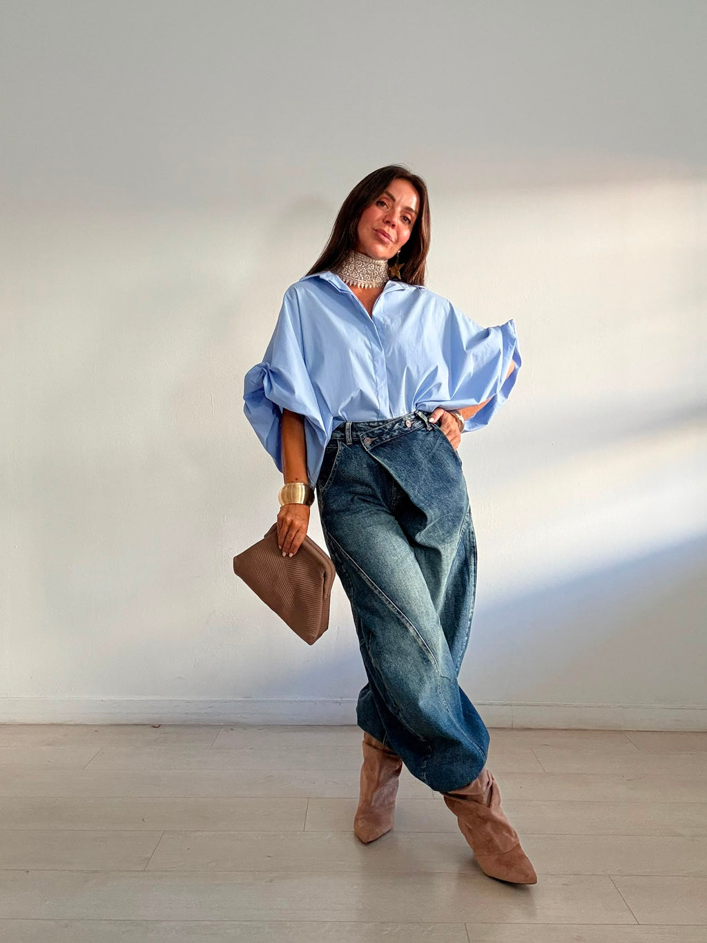CAMISA CORTA OVERSIZE