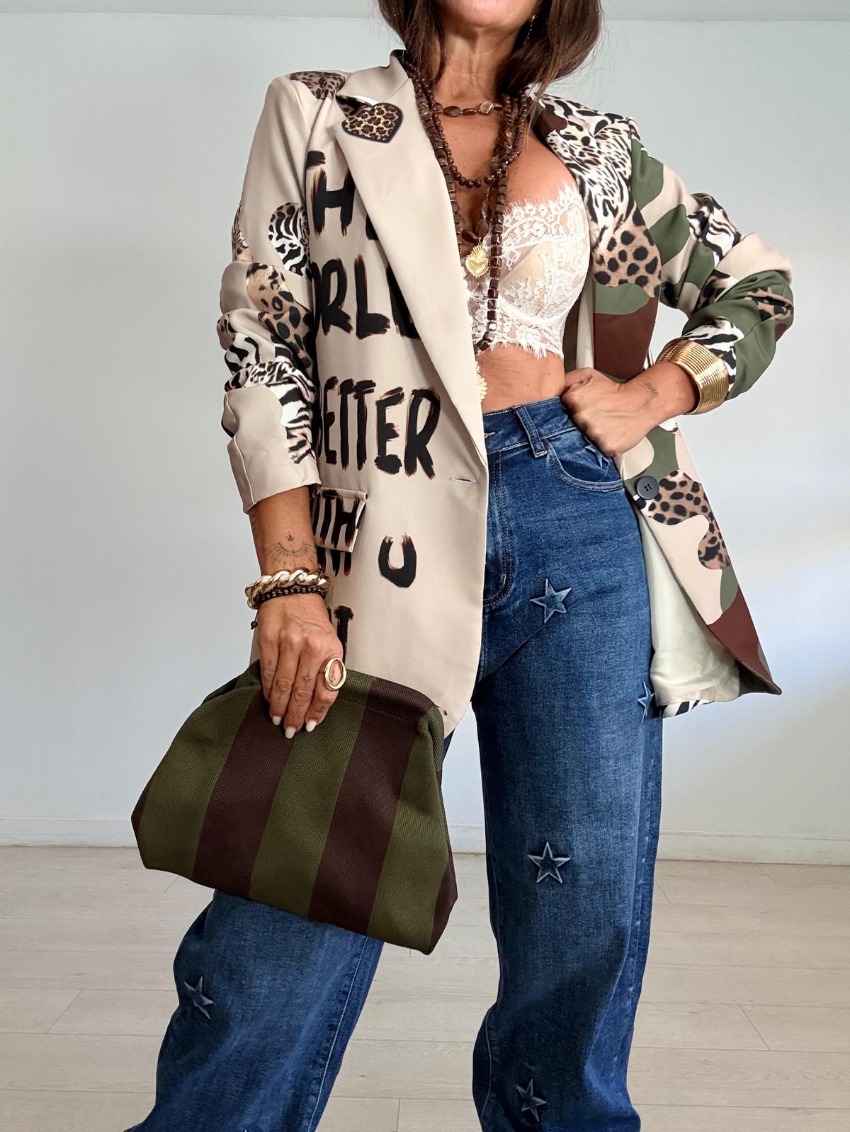 MAXI BLAZER THE WORD IS BETTER