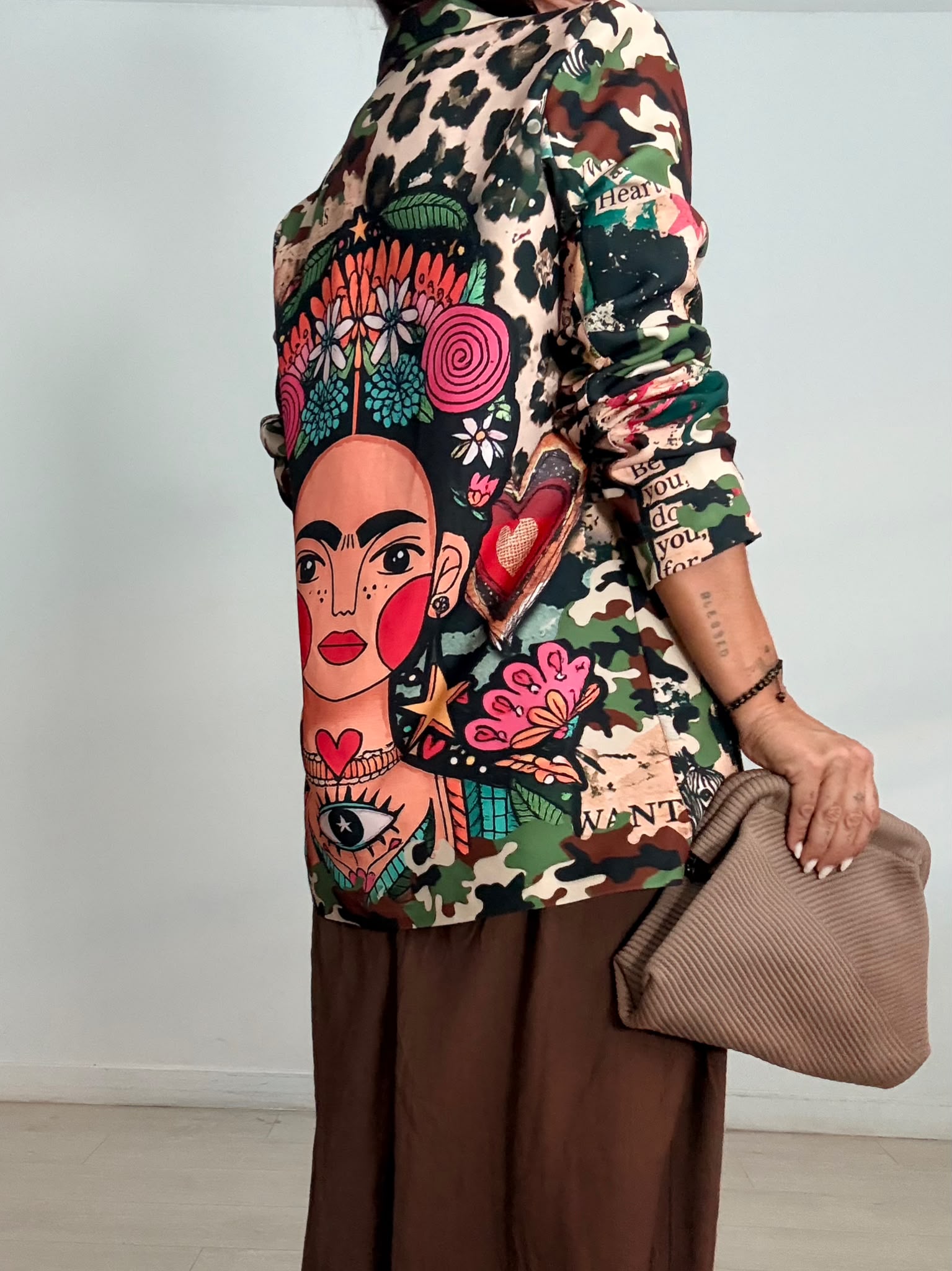 MAXI BLAZER KAHLO