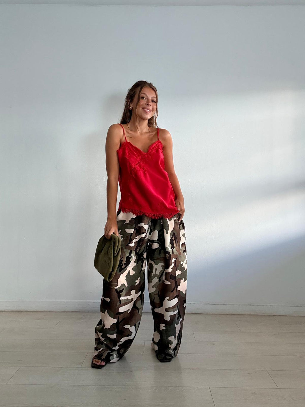 PANTALÓN BALLOON CAMUFLAJE + CINTURÓN