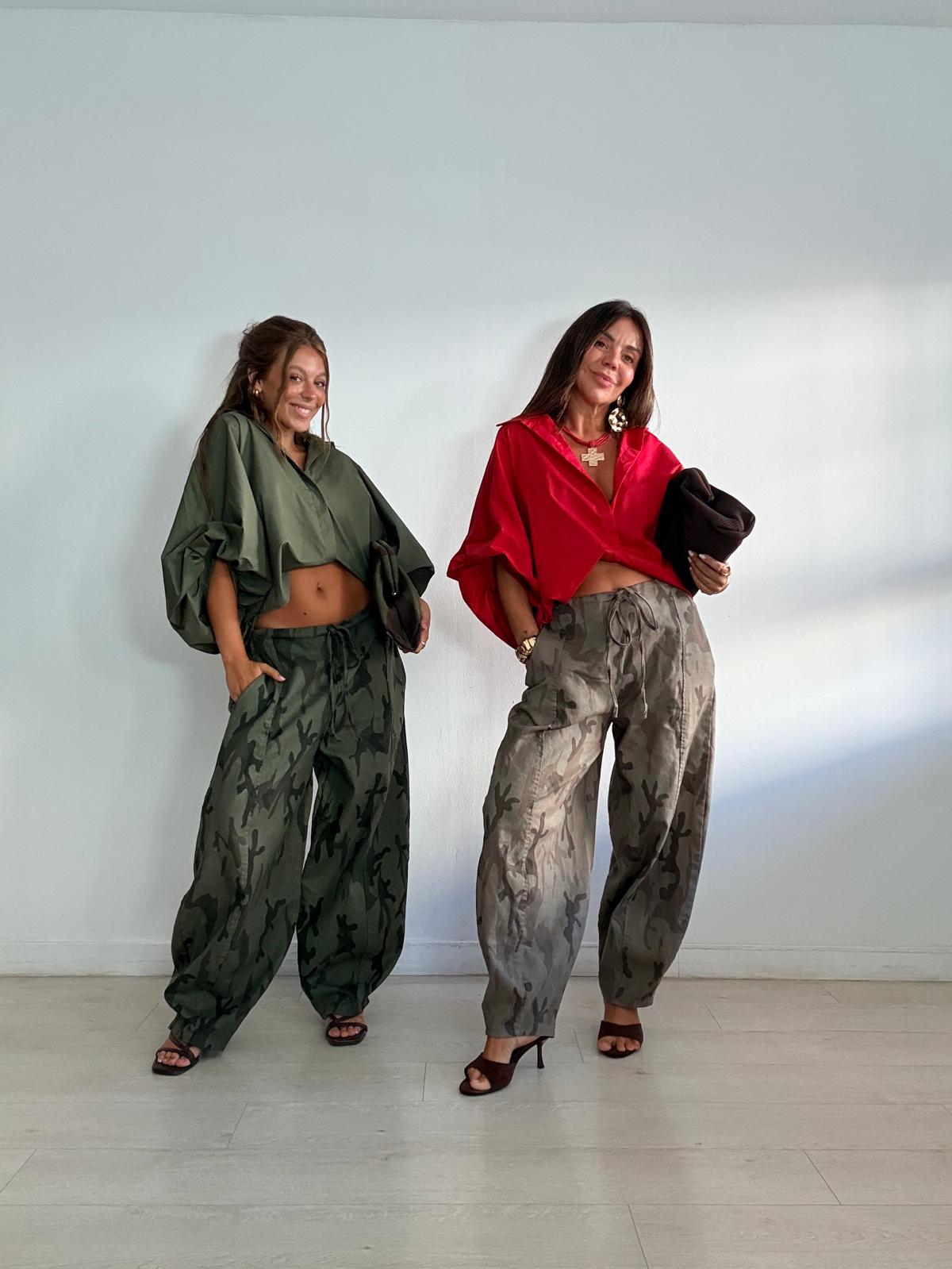 PANTALÓN BALLON VAQUERO MILITARY
