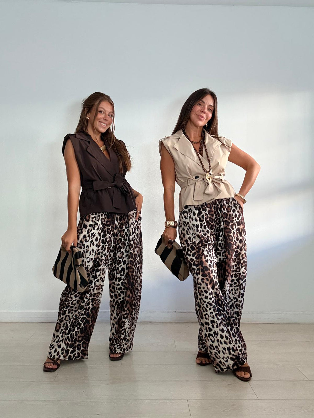 PANTALÓN BALLOON LEOPARDO + CINTURÓN