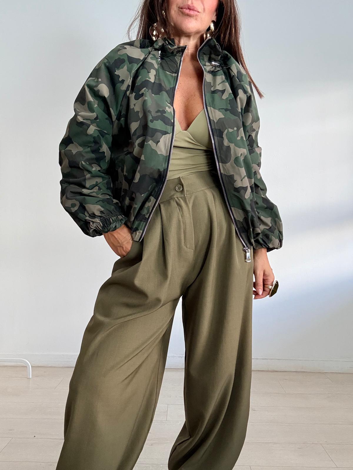 CHAQUETA CORTA MILITAR