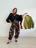 MAXI BLUSA CORTA VALERIA