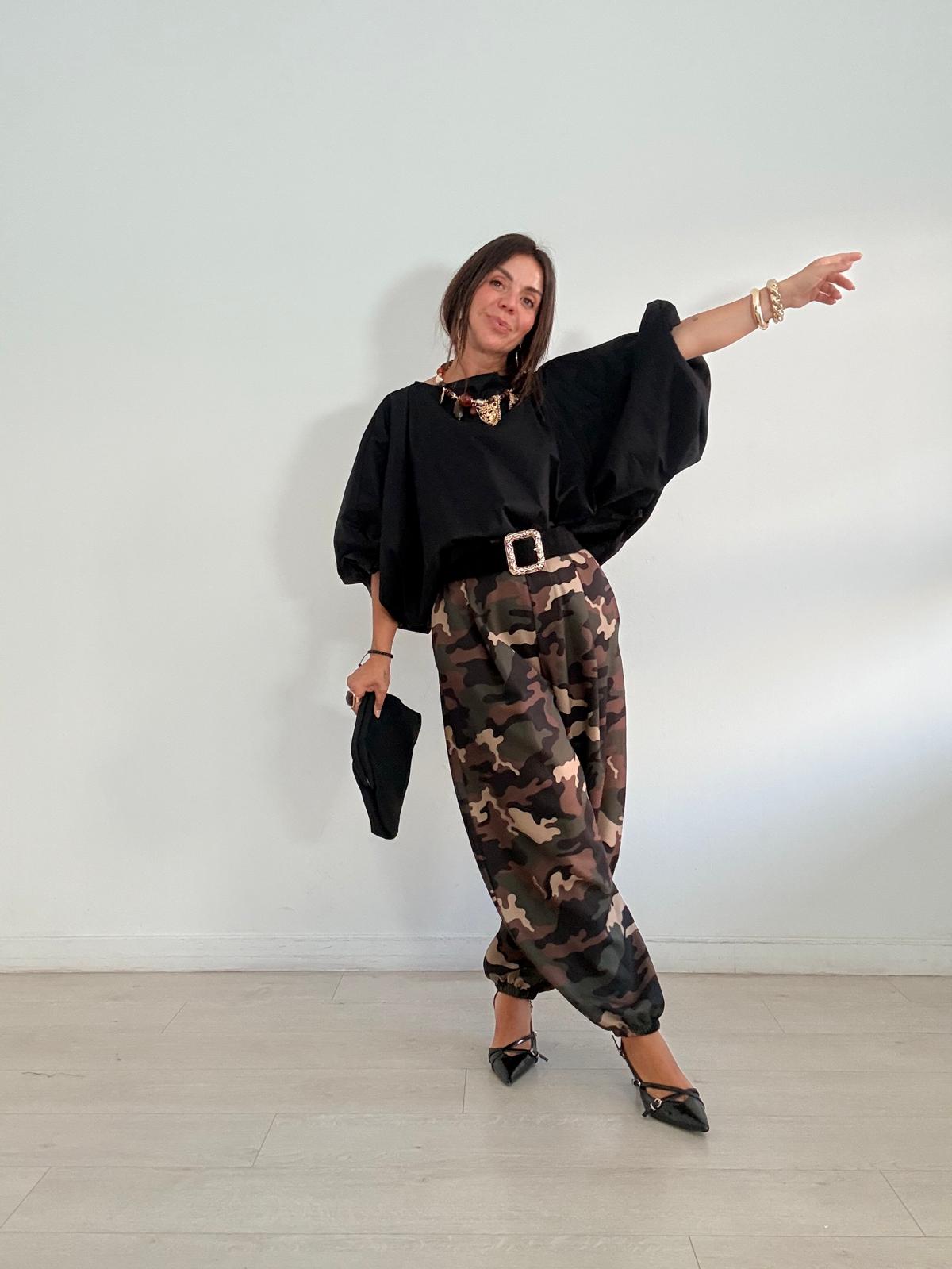 PANTALON BALLOON CAMUFLAJE  BRITANY