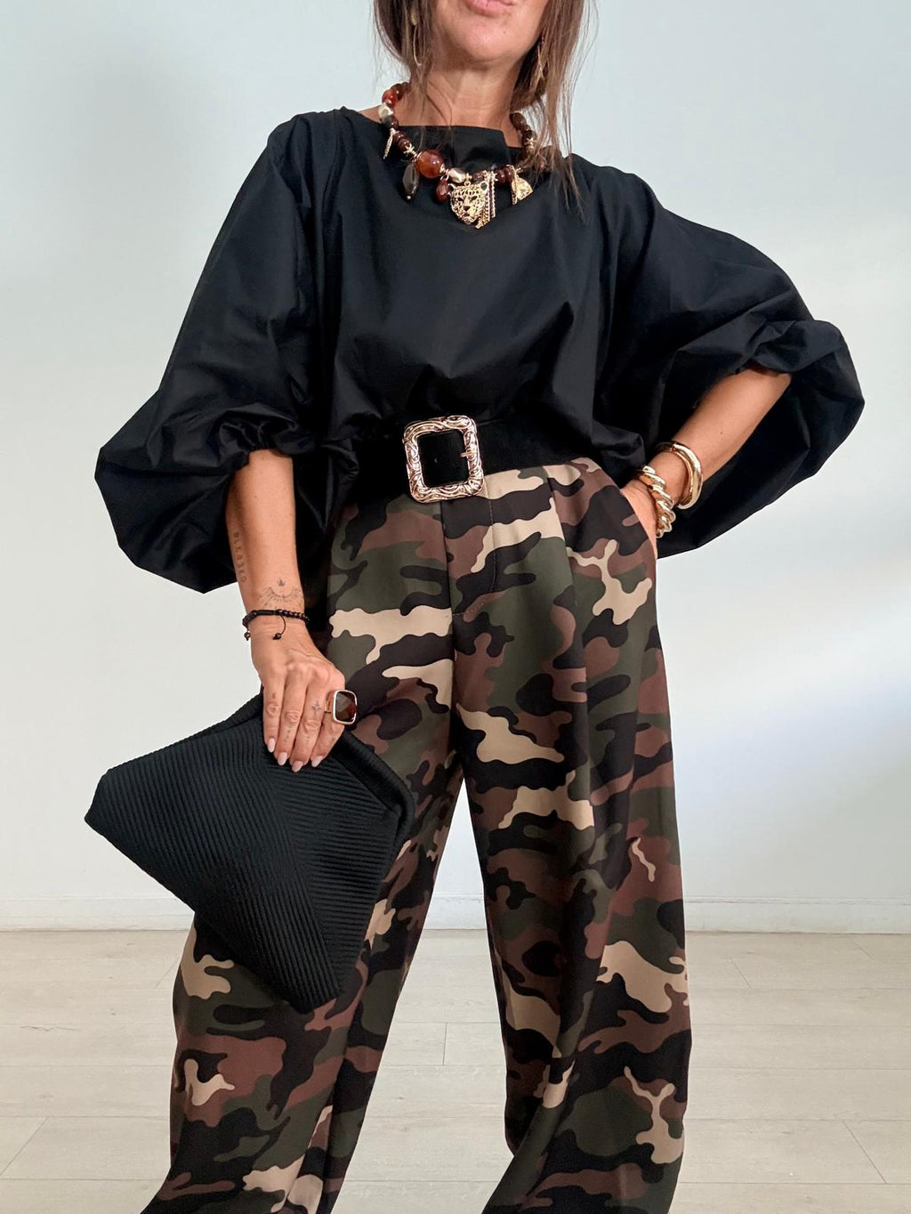 PANTALON BALLOON CAMUFLAJE  BRITANY