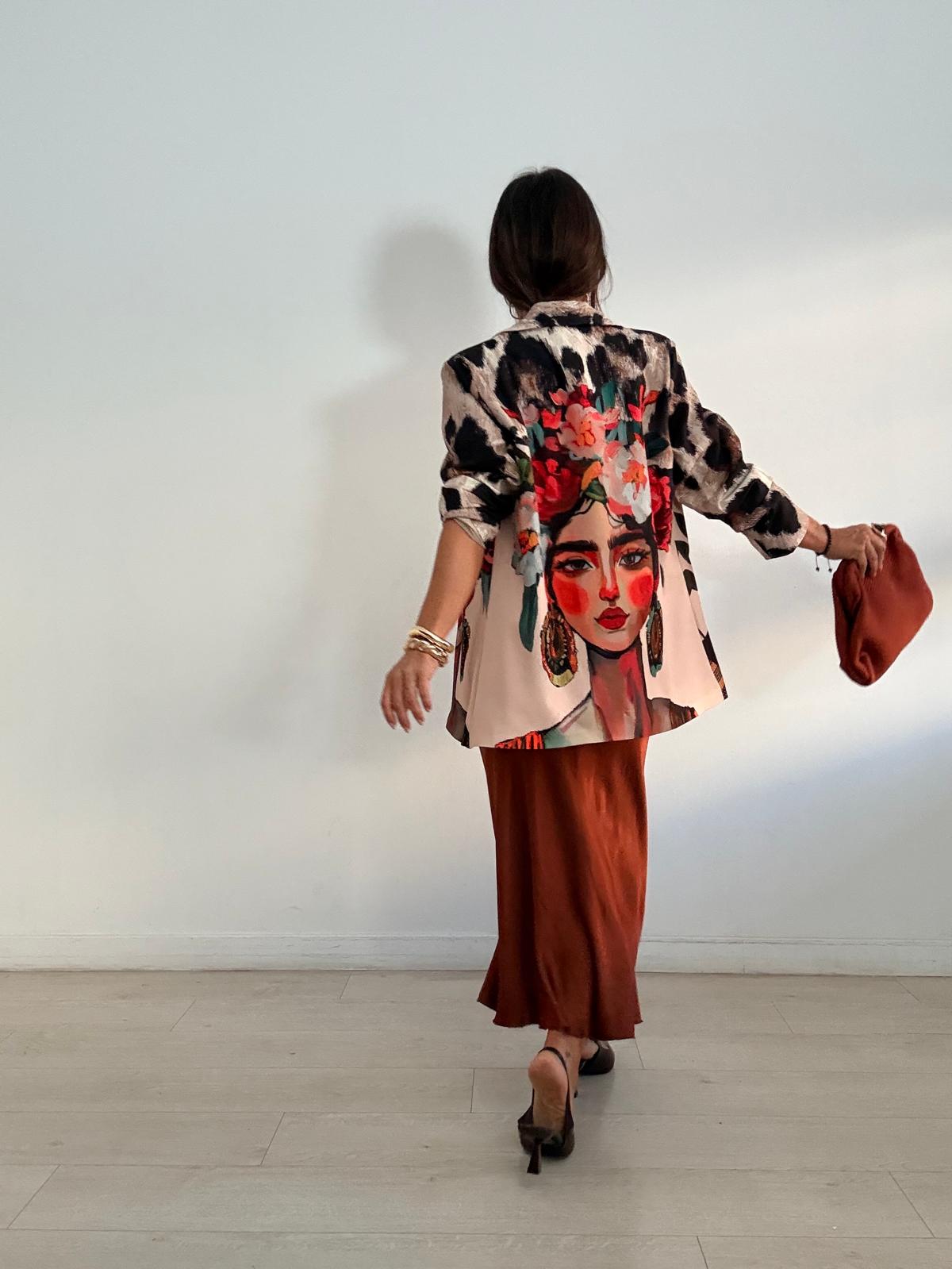 BLAZER GIRL FLOWERS