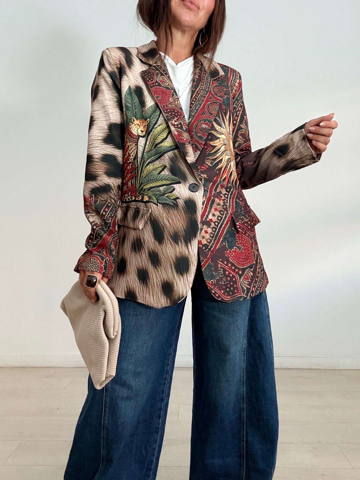 BLAZER LEOPARDO + SOL