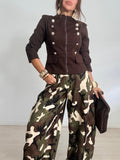 CHAQUETA CREMALLERA + BOTONES  ANNE