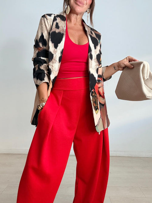 BLAZER GIRL FLOWERS