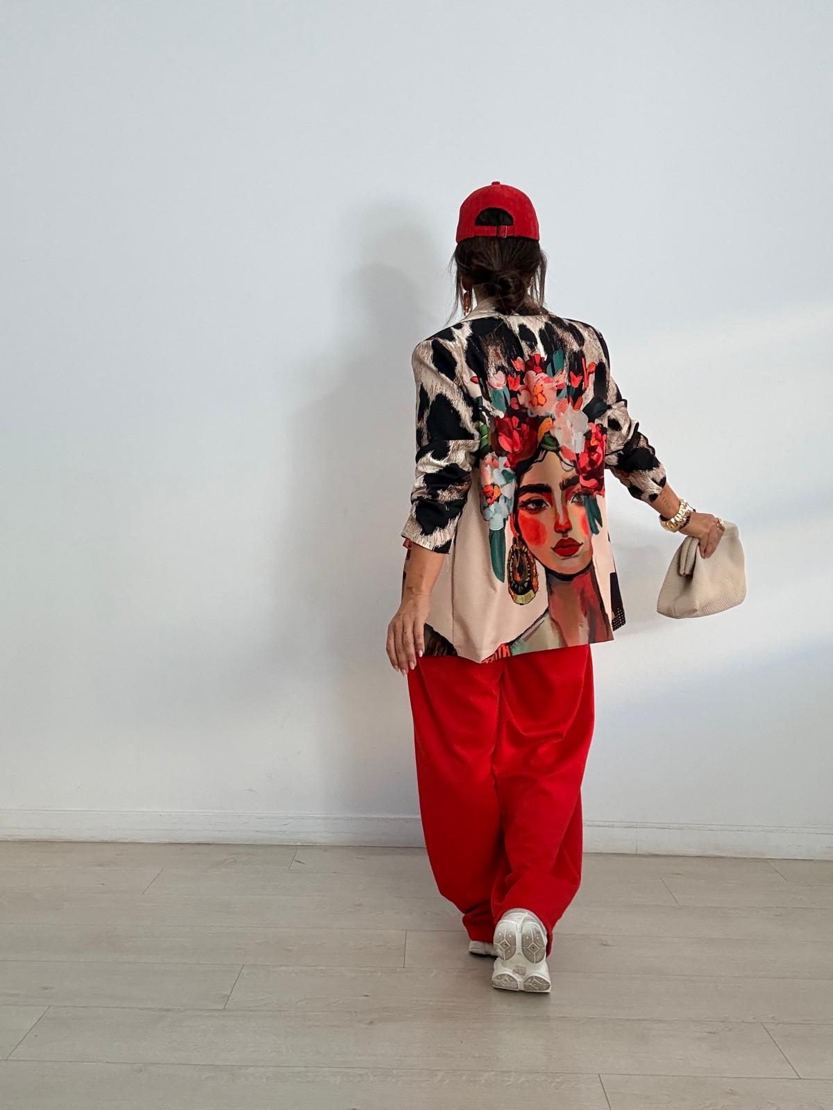 BLAZER GIRL FLOWERS