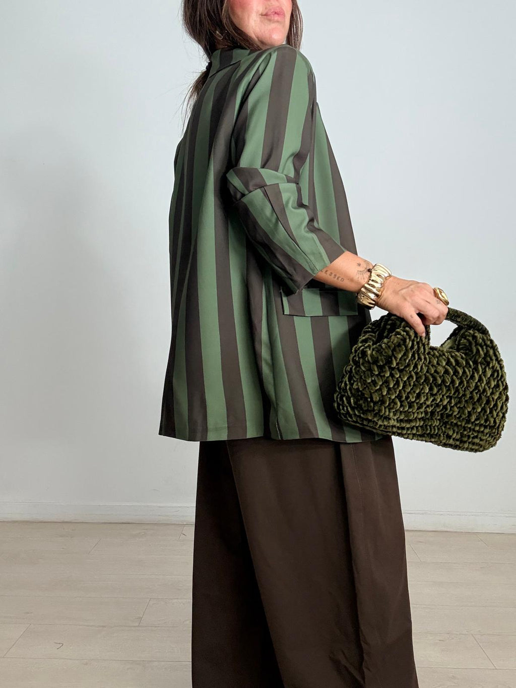 BOLSO MANO EFECTO TERCIOPELO